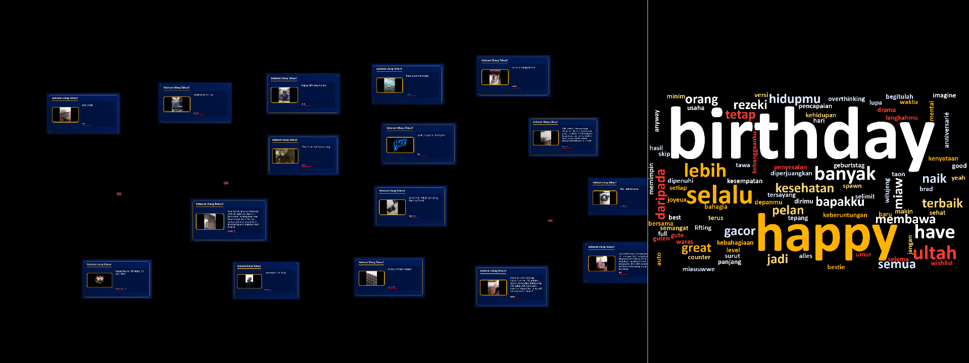 Coune Labworks Birthday Interactive TouchDesigner Installation